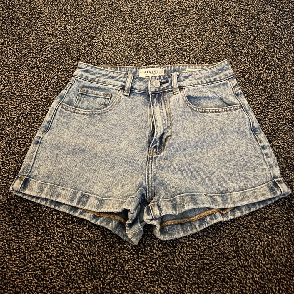 Acid wash Pacsun mom shorts